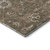 10' X 14' Brown Beige And Copper Floral Washable Area Rug With UV Protection 10' X 14' Brown Beige And Copper Floral Washable Area Rug With UV Protection