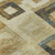 5' X 8' Beige Teal And Gold Geometric Washable Area Rug With UV Protection 5' X 8' Beige Teal And Gold Geometric Washable Area Rug With UV Protection
