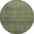 8' Olive Green And Gray Geometric Washable Round Rug With UV Protection 8' Olive Green And Gray Geometric Washable Round Rug With UV Protection