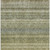 3' X 5' Artichoke Green Gray And Beige Striped Washable Area Rug With UV Protection