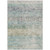 3' X 5' Teal Blue And Beige Striped Washable Indoor Outdoor Area Rug 3' X 5' Teal Blue And Beige Striped Washable Indoor Outdoor Area Rug