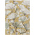 5' X 8' Gold Ivory And Beige Botanical Leaves Washable Indoor Outdoor Area Rug 5' X 8' Gold Ivory And Beige Botanical Leaves Washable Indoor Outdoor Area Rug