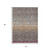 3' X 5' Taupe Merlot And Copper Abstract Washable Indoor Outdoor Area Rug