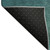 8' X 10' Teal Blue Salmon And Ivory Abstract Washable Indoor Outdoor Area Rug