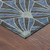 9' X 12' Navy Blue And Charcoal Seashell Washable Indoor Outdoor Area Rug 9' X 12' Navy Blue And Charcoal Seashell Washable Indoor Outdoor Area Rug
