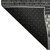 8' Black Gray And Silver Round Striped Washable Indoor Outdoor Area Rug 8' Black Gray And Silver Round Striped Washable Indoor Outdoor Area Rug