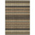 9' X 12' Gold Beige And Copper Striped Washable Indoor Outdoor Area Rug 9' X 12' Gold Beige And Copper Striped Washable Indoor Outdoor Area Rug