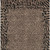 3' X 5' Brown And Black Animal Print Washable Area Rug With UV Protection