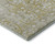 8' X 8' Gold And Ivory Damask Washable Round Rug With UV Protection 8' X 8' Gold And Ivory Damask Washable Round Rug With UV Protection