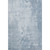 10' X 14' Sky Blue And Ivory Abstract Washable Area Rug With UV Protection