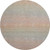 8' X 8' Coral Denim Blue And Salmon Striped Washable Round Rug With UV Protection 8' X 8' Coral Denim Blue And Salmon Striped Washable Round Rug With UV Protection