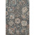 9' X 12' Taupe Teal And Brown Floral Washable Area Rug With UV Protection 9' X 12' Taupe Teal And Brown Floral Washable Area Rug With UV Protection