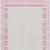 5' X 8' Pink Ivory And Mauve Striped Washable Area Rug With UV Protection