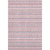 3' X 5' Pink Navy Blue And Gray Striped Washable Area Rug With UV Protection 3' X 5' Pink Navy Blue And Gray Striped Washable Area Rug With UV Protection