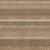 3' X 5' Taupe Rust And Brown Striped Washable Area Rug With UV Protection