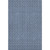 3' X 5' Navy Blue Gray And Silver Geometric Washable Area Rug With UV Protection