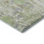 3' X 5' Artichoke Green Ivory And Lavender Floral Washable Area Rug With UV Protection 3' X 5' Artichoke Green Ivory And Lavender Floral Washable Area Rug With UV Protection