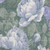 3' X 5' Lavender Green And Ivory Floral Washable Area Rug With UV Protection 3' X 5' Lavender Green And Ivory Floral Washable Area Rug With UV Protection