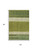5' X 8' Olive Green And Ivory Striped Washable Area Rug With UV Protection 5' X 8' Olive Green And Ivory Striped Washable Area Rug With UV Protection