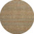 8' Taupe Brown And Copper Striped Washable Round Rug With UV Protection 8' Taupe Brown And Copper Striped Washable Round Rug With UV Protection