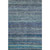 10' X 14' Blue Teal And Gray Striped Washable Area Rug With UV Protection 10' X 14' Blue Teal And Gray Striped Washable Area Rug With UV Protection