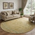 8' Coral And Beige Floral Medallion Washable Round Rug With UV Protection 8' Coral And Beige Floral Medallion Washable Round Rug With UV Protection