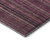 8' X 10' Pink Gray And Mauve Striped Washable Area Rug With UV Protection 8' X 10' Pink Gray And Mauve Striped Washable Area Rug With UV Protection