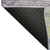 10' X 14' Lavender Green And Ivory Striped Washable Area Rug With UV Protection 10' X 14' Lavender Green And Ivory Striped Washable Area Rug With UV Protection