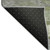 5' X 8' Olive Green Gray And Silver Striped Washable Area Rug With UV Protection 5' X 8' Olive Green Gray And Silver Striped Washable Area Rug With UV Protection