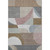 9' X 12' Coffee Mauve And Ivory Geometric Washable Area Rug With UV Protection