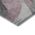 9' X 12' Pink Gray And Silver Abstract Washable Area Rug With UV Protection 9' X 12' Pink Gray And Silver Abstract Washable Area Rug With UV Protection
