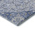10' X 14' Blue Gray And Silver Medallion Washable Area Rug With UV Protection 10' X 14' Blue Gray And Silver Medallion Washable Area Rug With UV Protection