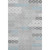 3' X 5' Silver Gray And Blue Geometric Washable Area Rug With UV Protection 3' X 5' Silver Gray And Blue Geometric Washable Area Rug With UV Protection