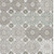 5' X 8' Taupe Beige And Teal Geometric Washable Area Rug With UV Protection