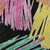 8' X 10' Black Pink And Yellow Striped Washable Area Rug With UV Protection 8' X 10' Black Pink And Yellow Striped Washable Area Rug With UV Protection