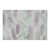 3' X 5' Sage Purple And Ivory Striped Washable Area Rug With UV Protection 3' X 5' Sage Purple And Ivory Striped Washable Area Rug With UV Protection