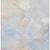 9' X 12' Sky Blue Beige And Mauve Abstract Washable Area Rug With UV Protection