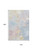 10' X 14' Sky Blue Beige And Mauve Abstract Washable Area Rug With UV Protection