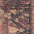5' X 8' Salmon And Charcoal Oriental Washable Area Rug With UV Protection 5' X 8' Salmon And Charcoal Oriental Washable Area Rug With UV Protection