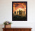 Bless Americas Heroes Black Framed Print Wall Art