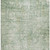 10' X 14' Artichoke Green And Beige Oriental Washable Area Rug With UV Protection