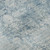 8' Blue And Ivory Oriental Washable Round Rug With UV Protection