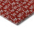 8' X 10' Red And Ivory Abstract Geometric Washable Area Rug With UV Protection 8' X 10' Red And Ivory Abstract Geometric Washable Area Rug With UV Protection