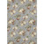 8' X 10' Gray Brown And Beige Polka Dot Washable Area Rug With UV Protection