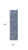 10' Blue And Ivory Trellis Indoor Outdoor Runner Rug 10' Blue And Ivory Trellis Indoor Outdoor Runner Rug
