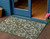 3' X 5' Green And Cream Floral Indoor Outdoor Area Rug