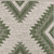 4' X 6' Green And Cream Moroccan Indoor Outdoor Area Rug