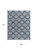4' X 6' Navy Blue And Cream Floral Indoor Outdoor Area Rug