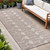 8' Pink And Cream Animal Print Indoor Outdoor Runner Rug 8' Pink And Cream Animal Print Indoor Outdoor Runner Rug