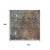 10' X 14' Rust Gray And Ivory Abstract Washable Area Rug With UV Protection